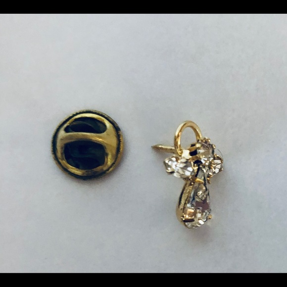 Crystal Angel Tack Pin - Picture 2 of 4
